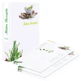 PRICARO Rezeptordner mit Rezeptblock Gewürze, A4