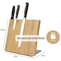 faligee Messerhalter unbestückt 1-tlg. braun