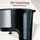 Alpina Kaffeemaschine Filtermaschine 1,25L/10 Tassen schwarz/grau