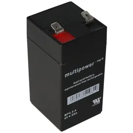 Multipower MP4.5-4 Akku PB Blei 4 Volt, 4500mAh, 6,3mm Kontakte