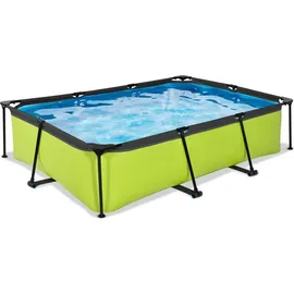 EXIT TOYS Lime Pool 300 x 200 x 65 cm mit Filterpumpe