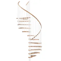 Minka Spindeltreppe Spiral Wood 38 - 305,5 cm Holz, Stahl