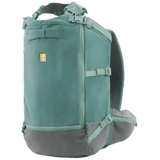 Ruffwear Hitch Hiker Hund Rucksack River Rock Green S