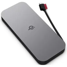 Lenovo 40ALLG1WWW, 10000 mAh, Lithium-Ion (Li-Ion), Quick Charge 3.0, Kabelloses Aufladen, 9 V, Schwarz - Schwarz