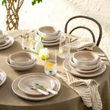 KARACA Abby Tafelservice 24-tlg. Creme