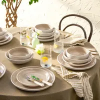 KARACA Abby Tafelservice 24-tlg. Creme