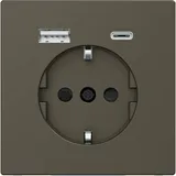 Merten Schuko-Steckdose MEG2367-6052 Moccametallic 1 St.