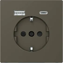 Merten Schuko-Steckdose MEG2367-6052 Moccametallic 1 St.