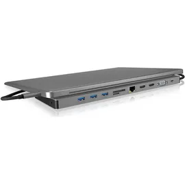 Icy Box RaidSonic ICY Box IB-DK2106-C Multiport-Adapter, USB-C 3.0 [Stecker] (60629)