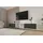altdecor NOA-2 Lowboard 300 cm Schwarz/Weiß Holz