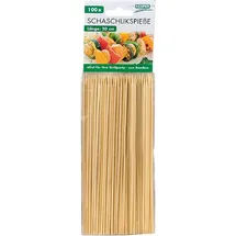 KESPER Schaschlikspieße 20 cm Bambus braun