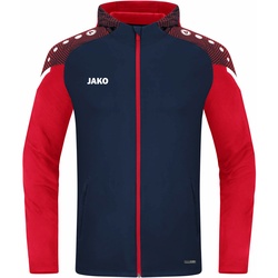 JAKO Performance Kapuzenjacke Herren marine/rot XL
