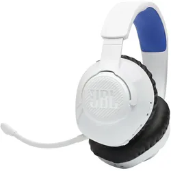 Quantum 360P Over Ear Bluetooth Kopfhörer kabellos 26 h Laufzeit (Blau, Weiß)