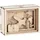 Rayher DIY Geldgeschenk Verpackung "Journey" für Reise und Urlaub, 3D aus Holz zum Gestalten Geschenkbox, 12-teilig, 11,5x8,5x5cm, Box 1Set, FSC Mix Credit, 62920505, Natur