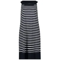 Betty Barclay Sommerkleid Dunkelblau/Weiß 44