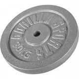 GORILLA SPORTS® Hantelscheiben - Set/Einzeln, 0,5 kg, 1,25 kg, 2 kg, 2,5 kg, 5 kg, 10 kg, 15 kg, 20 kg, 25 kg, 30 kg Gewichte, 30/31 mm, Gusseisen, Silber/Schwarz - Gewichtsscheiben, Bumper Plates