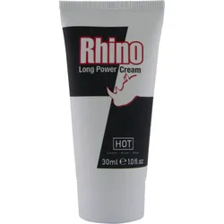 HOT Rhino Long Power Cream Creme zur Verzögerung der Ejakulation 30 ml