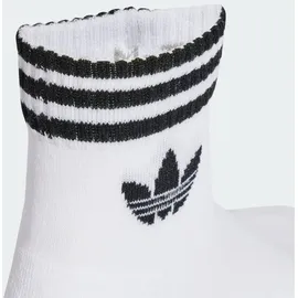 adidas 3-Stripes Ankle Socken 3er Pack Schwarz/Weiß 37-39