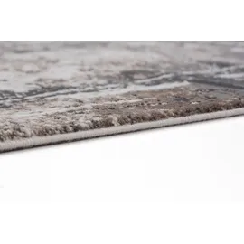 Astra Teppich »Vercelli 235 Kurzflorteppich« rechteckig 9 mm Höhe wollig weiche Oberfläche, mit Fransen, 3-D Effekt, Wohnzimmer