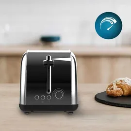 Cecotec Vertikaler Toaster Toastin' time 850 Inox Lite