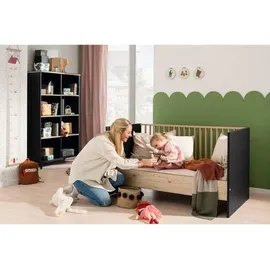 Paidi Bettseiten Tomke 2er-Set Holzoptik Eiche Bordeaux