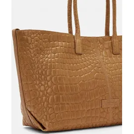 Liebeskind Berlin Chelsea Crocodile Shopper L cognac