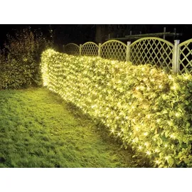 VELLEMAN Lichtnetz LED 2 x 2 m Warmweiß Schwarz