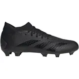 adidas Predator Accuracy.3 Firm Ground Sneaker, core Black/core Black/FTWR White, 40