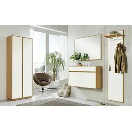 Höffner Garderobenpaneel weiß Holzwerkstoff ¦ Maße (cm): B: 44 H: 183 T: 29.0