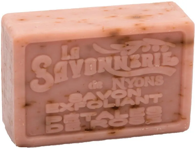 La Savonnerie de Nyons - Peelingseife Rosenblätter 100 g