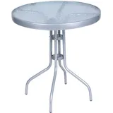 Mojawo Bistrotisch Ø 60 x 70 cm Silber