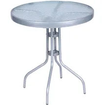 Mojawo Bistrotisch Ø 60 x 70 cm Silber