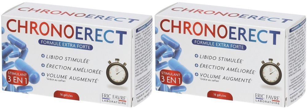 ERCI FAVRE Stimulant Sexuel Chronoerect 2x16 pc(s) capsule(s)