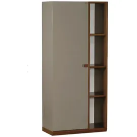 JV Möbel Kinderbücherregal modernes Design 37 x 156 x 70 cm Holz grau
