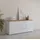 OTTO home Modo 150 x 68 x 34,5 cm Weiß / Eiche Mauvella