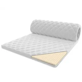 Fdm Latex MAX Matratzentopper 120 x 200 cm weiß