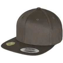 Flexfit Organic Cotton Snapback Cap grau One Size