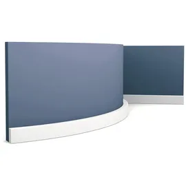 Orac Decor SX194F Axxent SQUARE Flexible Zierleiste Stuckleiste Modernes Design Weiß