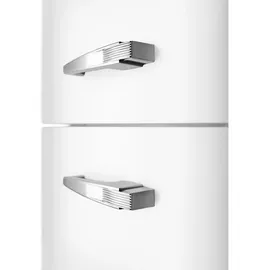 Smeg FAB30LWH6 Retro-Kühl-Gefrierkombination (222 l, 1720 mm hoch, Weiß)