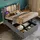 lanki international gmbh Polsterbett 90 x 160 cm Beige/Grau