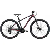 Bikestar Mountainbike 21 Gang Shimano RD-TY300 Schaltwerk, Kettenschaltung, für Damen und Herren, Kettenschaltung, 14447866-43 schwarz 29 Zoll (73,66cm),