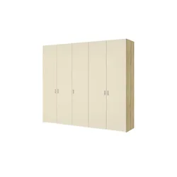 Dreamer eXpress Drehtürenschrank  Dreamer ¦ beige ¦ Maße (cm): B: 252,8 H: 220 T: 58,5