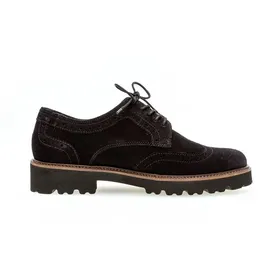 Gabor Halbschuhe Halbschuhe Veloursleder - Schwarz