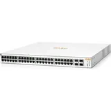 HP HPE Aruba Instant On 1930 PoE 4SFP/SFP+ Switch (48 Ports), Netzwerk Switch, Weiss