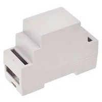TRU Components TC-7910732 Hutschienen-Gehäuse 34 x 89 x 63