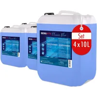 Microactiv® 4x 10 L Weichspüler Classic Blue in Kanister
