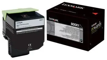 Lexmark 80C0X10 Tonerkartusche 1 Stück(e) Original Schwarz 80C0X10