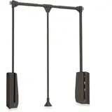 Emuca Kleiderlift 600-830 0 x 0 x 0 cm Braun