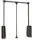 Emuca Kleiderlift 600-830 0 x 0 x 0 cm Braun