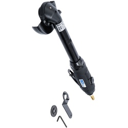 BGS 3268 Druckluft Trennschneider extra lang flacher Kopf Länge 376mm